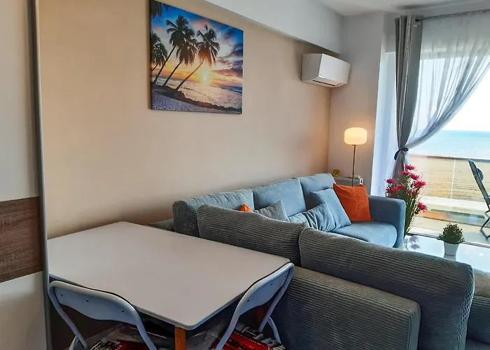 Tropical Sea View Promenada Mamaia Nord Lägenhet *