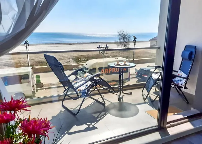 Tropical Sea View Promenada Mamaia Nord Lägenhet Năvodari