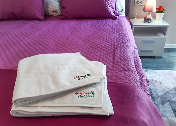 Tropical Sea View Promenada Mamaia Nord Lägenhet Năvodari